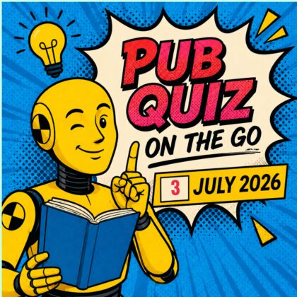 Easy Pub Quiz On The Go: 3 July 2026