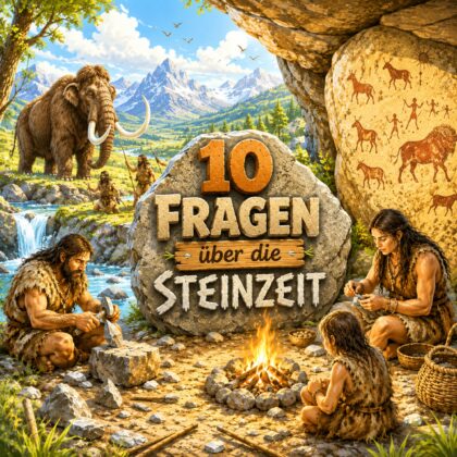 10 Fragen über die Steinzeit: Bist du klüger als ein Höhlenmensch?