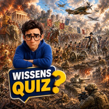Einfaches Wissensquiz: 11 Fragen zur Geschichte der Kriege