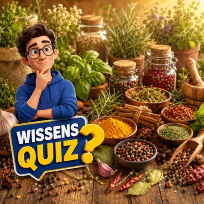 Einfaches Wissensquiz: 11 Fragen rund um Gewürze & Kräuter