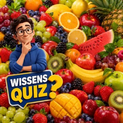 Einfaches Wissensquiz: 11 Fragen zu schmackhaftem Obst