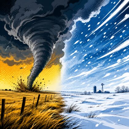 Tornados & Blizzards: Die Great Plains im Klima-Quiz!