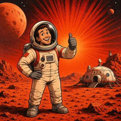 Mars-Quiz: Würdest du auf dem Roten Planeten überleben?