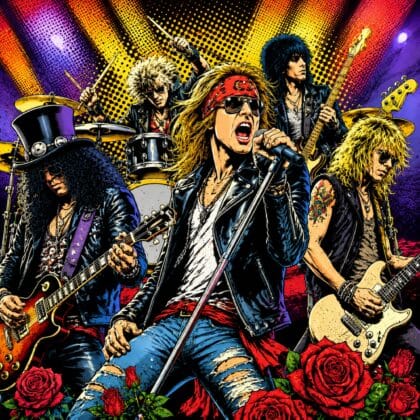 Musikquiz zu Guns N' Roses: Rockst du wie Axl & Slash?