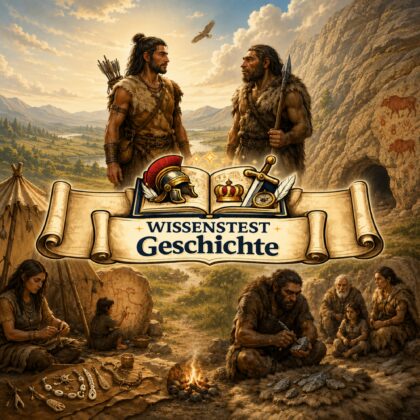 Wissenstest Geschichte: Schlägst du die Neandertaler?