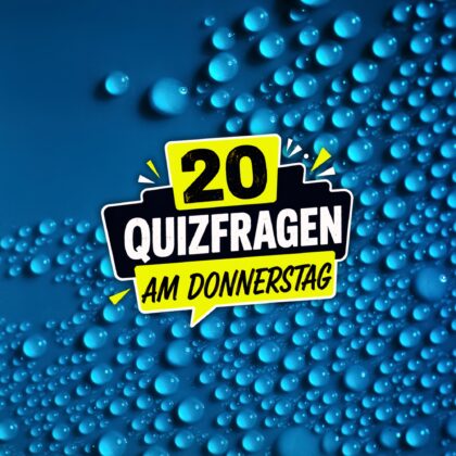 20 Quizfragen am Donnerstag: Sommerbrise für den Kopf
