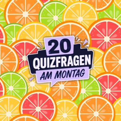20 Quizfragen am Montag, weil du die Woche als Sieger beginnst