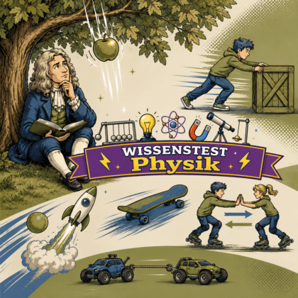 Wissenstest Physik: Kennst du Newtons Gesetze?