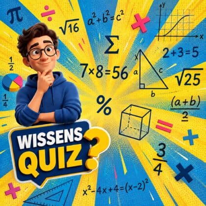 Einfaches Wissensquiz: 11 Fragen zu Mathe aus dem echten Leben