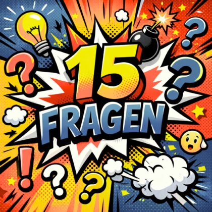 15 Fragen: Auf den Kopf gefallen? Beweis das Gegenteil!