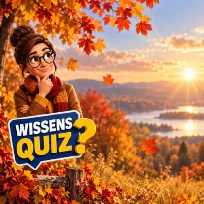 Einfaches Wissensquiz: 11 Fragen zum bunten Herbst