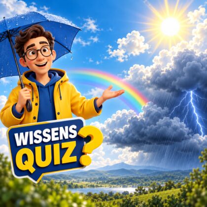 Einfaches Wissensquiz: 11 stürmische Fragen übers Wetter