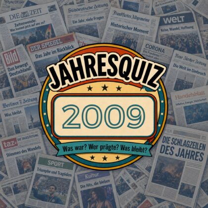 Das Jahresquiz 2009: 7 Fragen zu den Momenten des Jahres